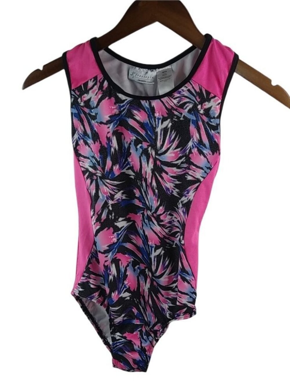 Danskin Freestyle 10 Pink Black One Piece